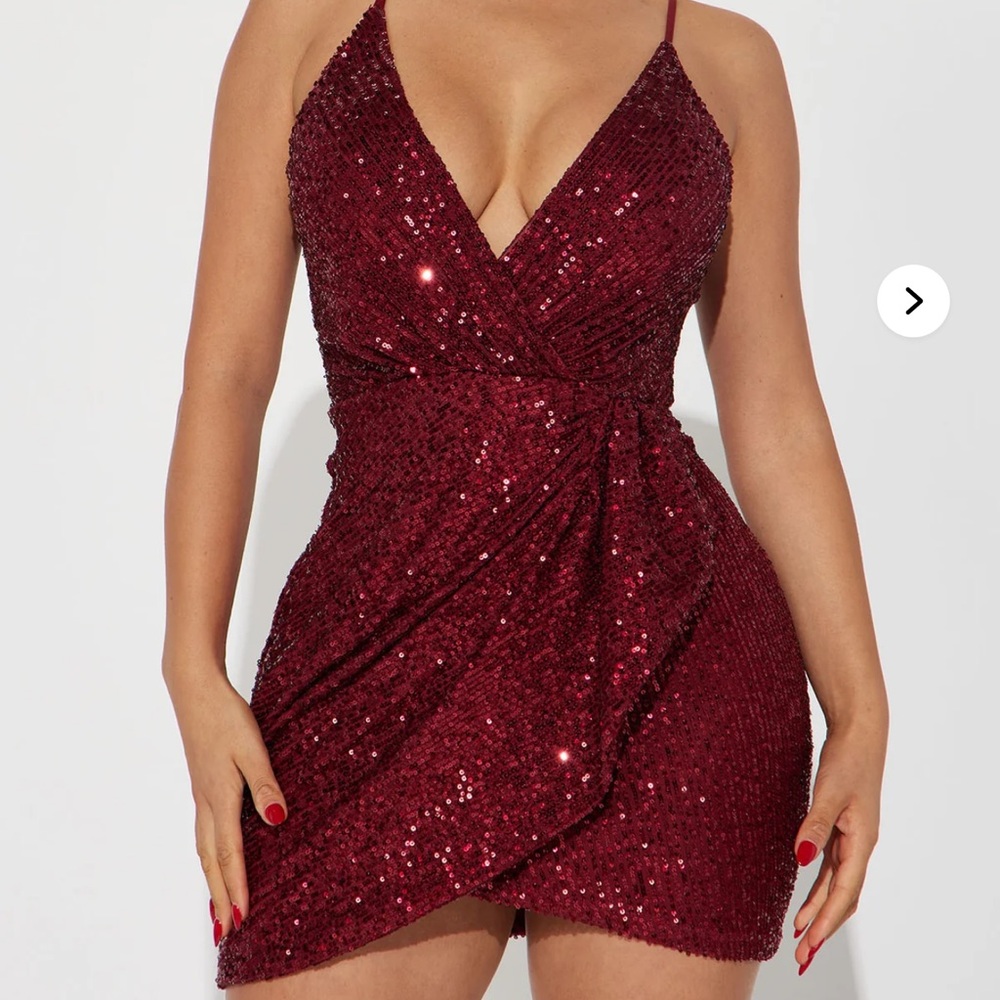 Sequin Mini Dress